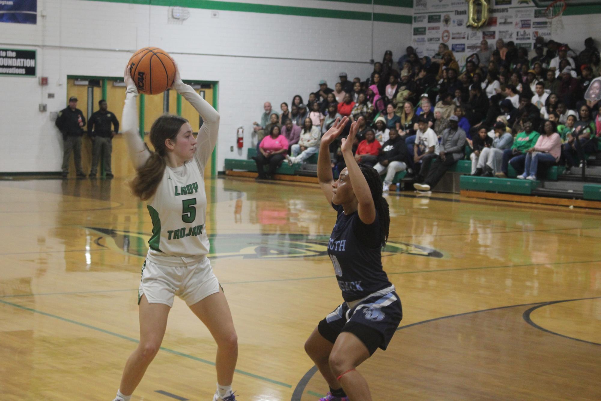 2/16 West vs South Brunswick Varsity Women's Basketball Senior Night