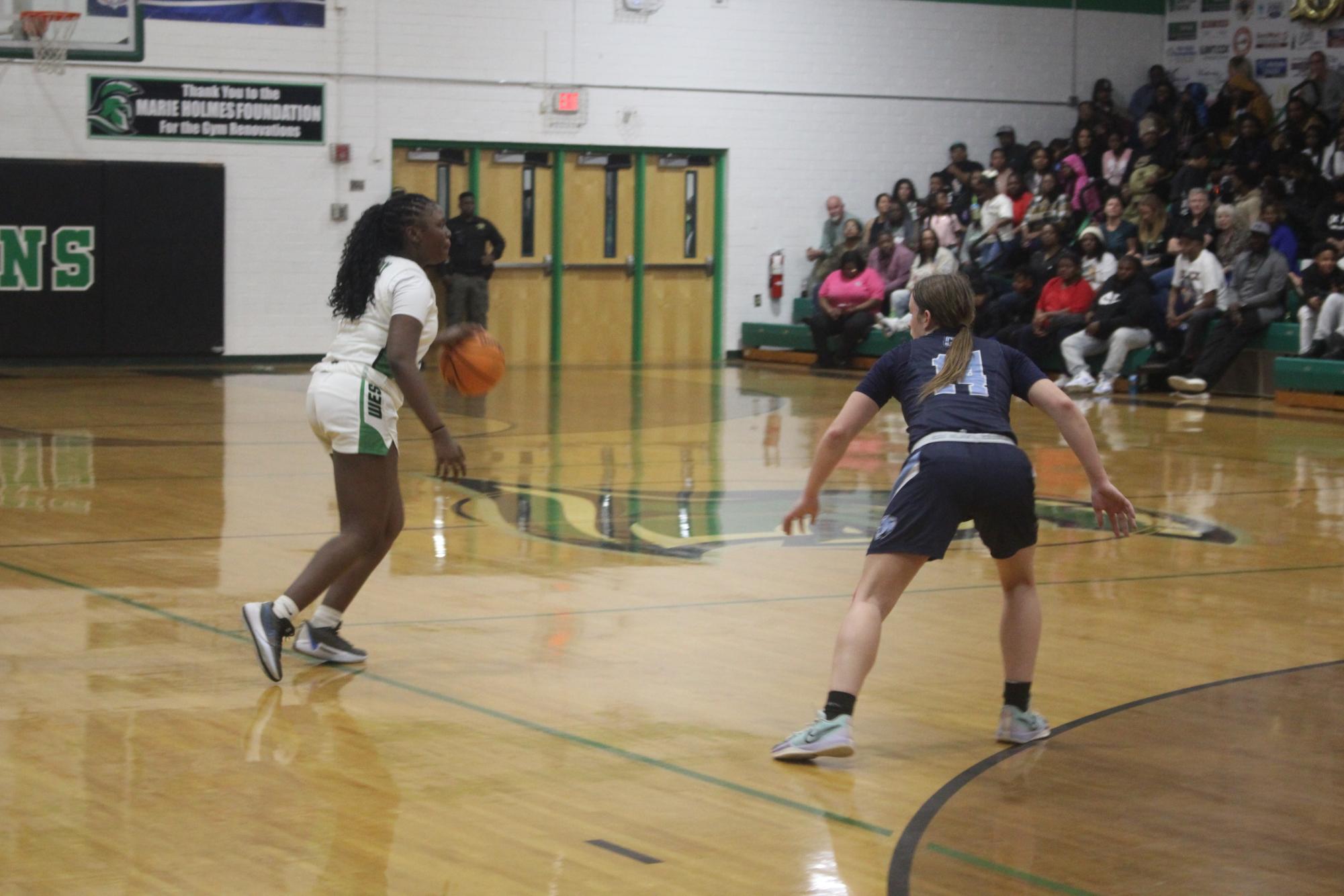 2/16 West vs South Brunswick Varsity Women's Basketball Senior Night