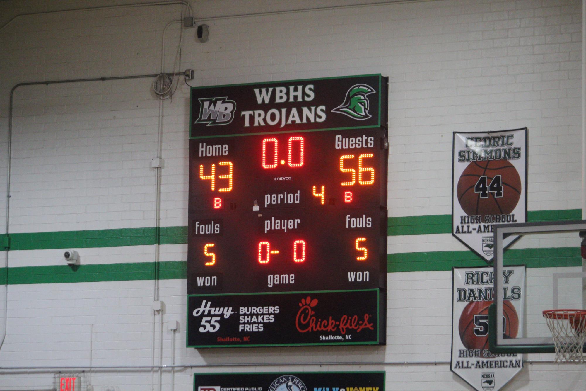 1/31 West vs Topsail Girls Varsity Basketball