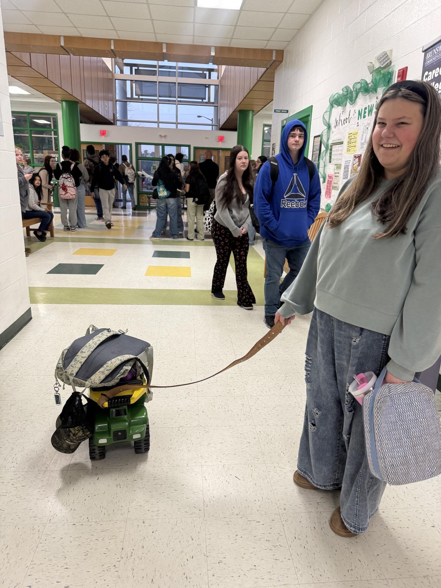 3/14 Anything But a Backpack Day