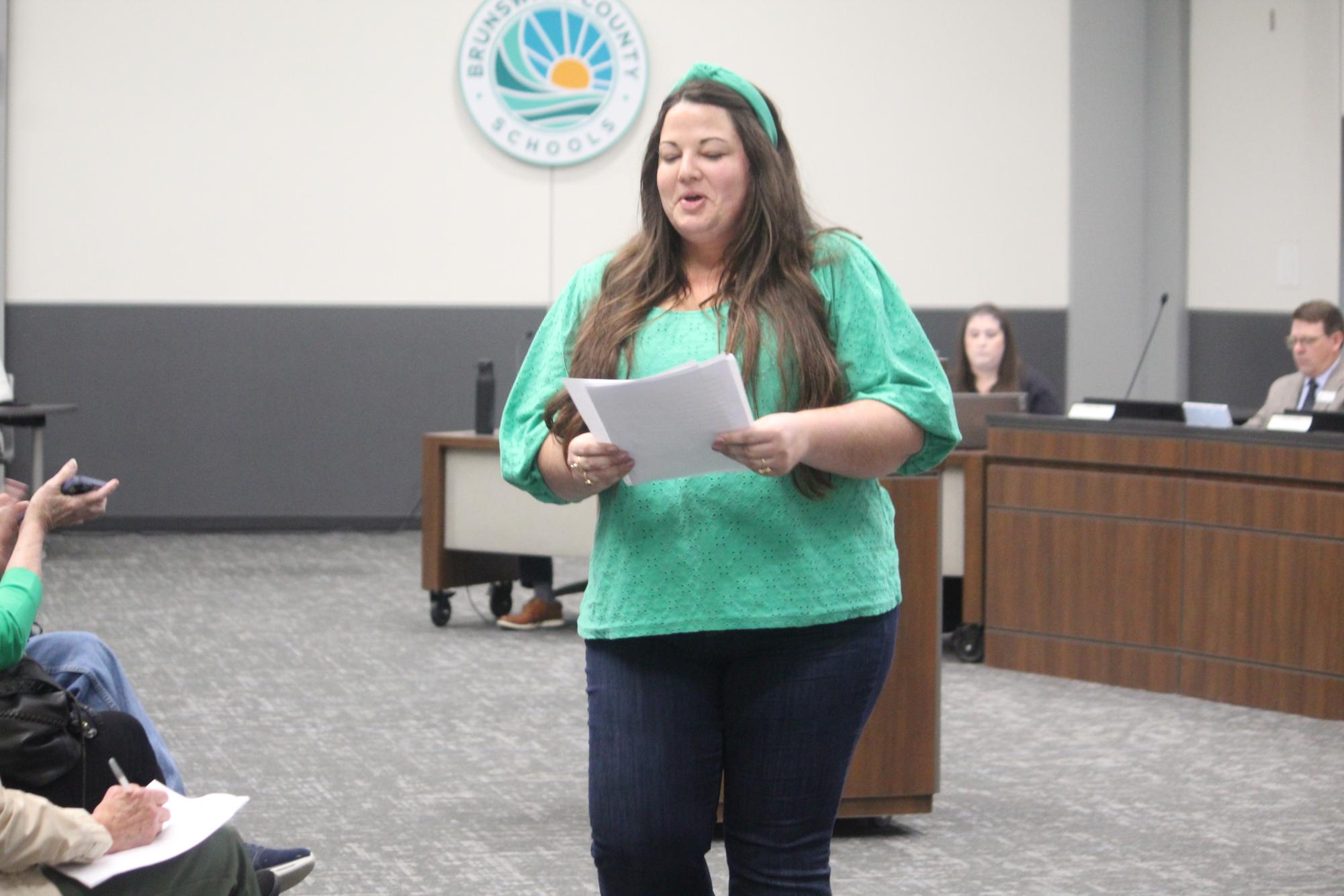 3/4 Brunswick County School Board Meeting