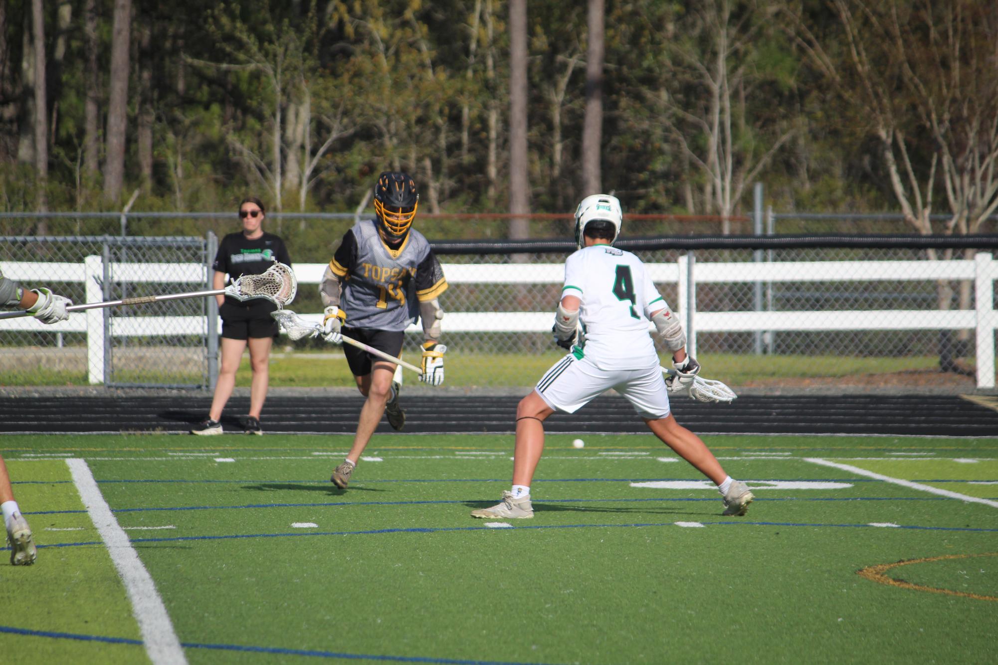 4/1 Varsity Men's Lacrosse West vs. Topsail