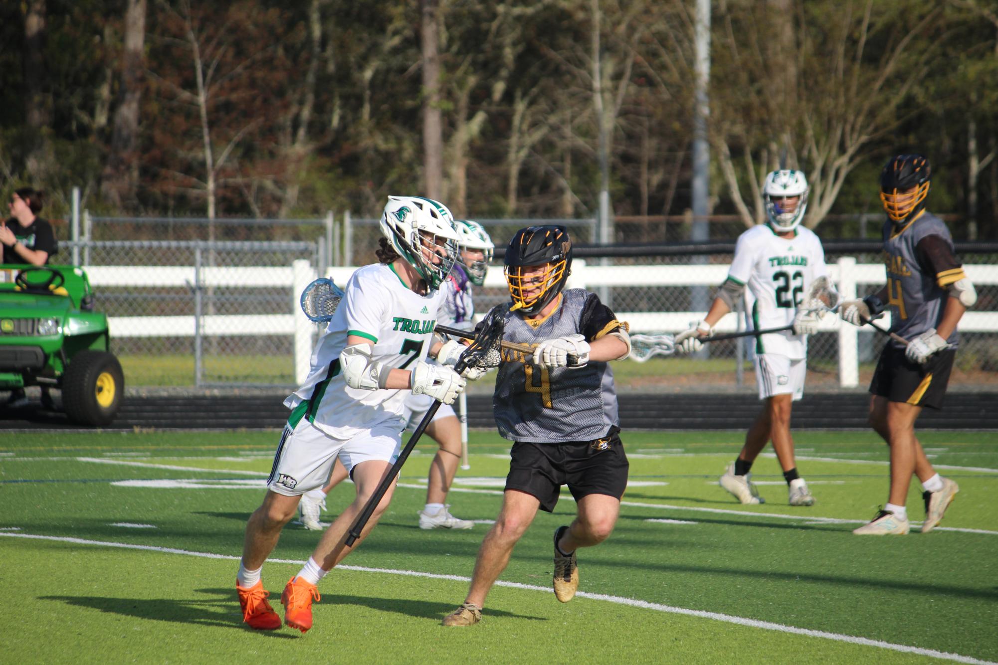 4/1 Varsity Men's Lacrosse West vs. Topsail