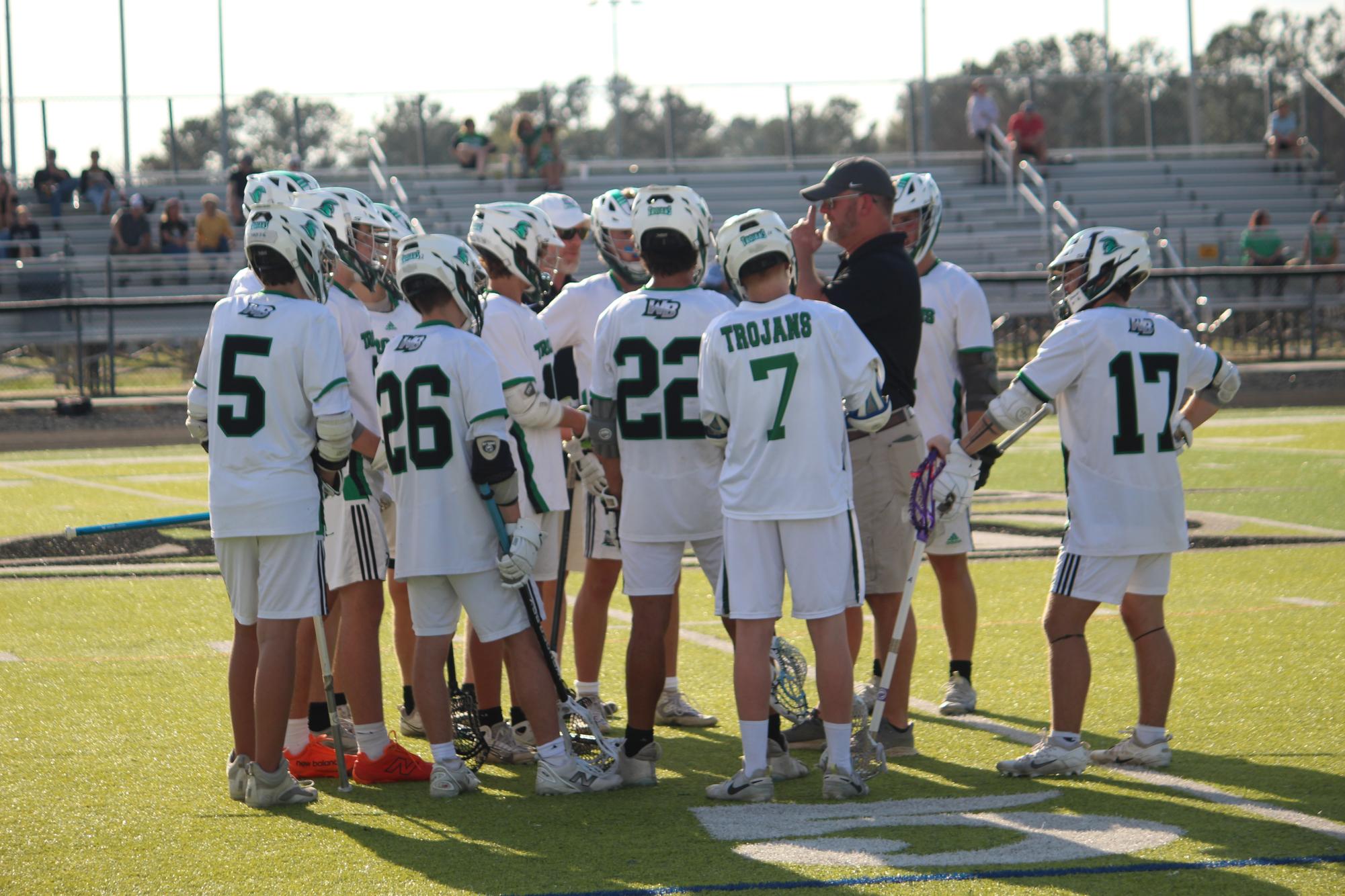 4/1 Varsity Men's Lacrosse West vs. Topsail