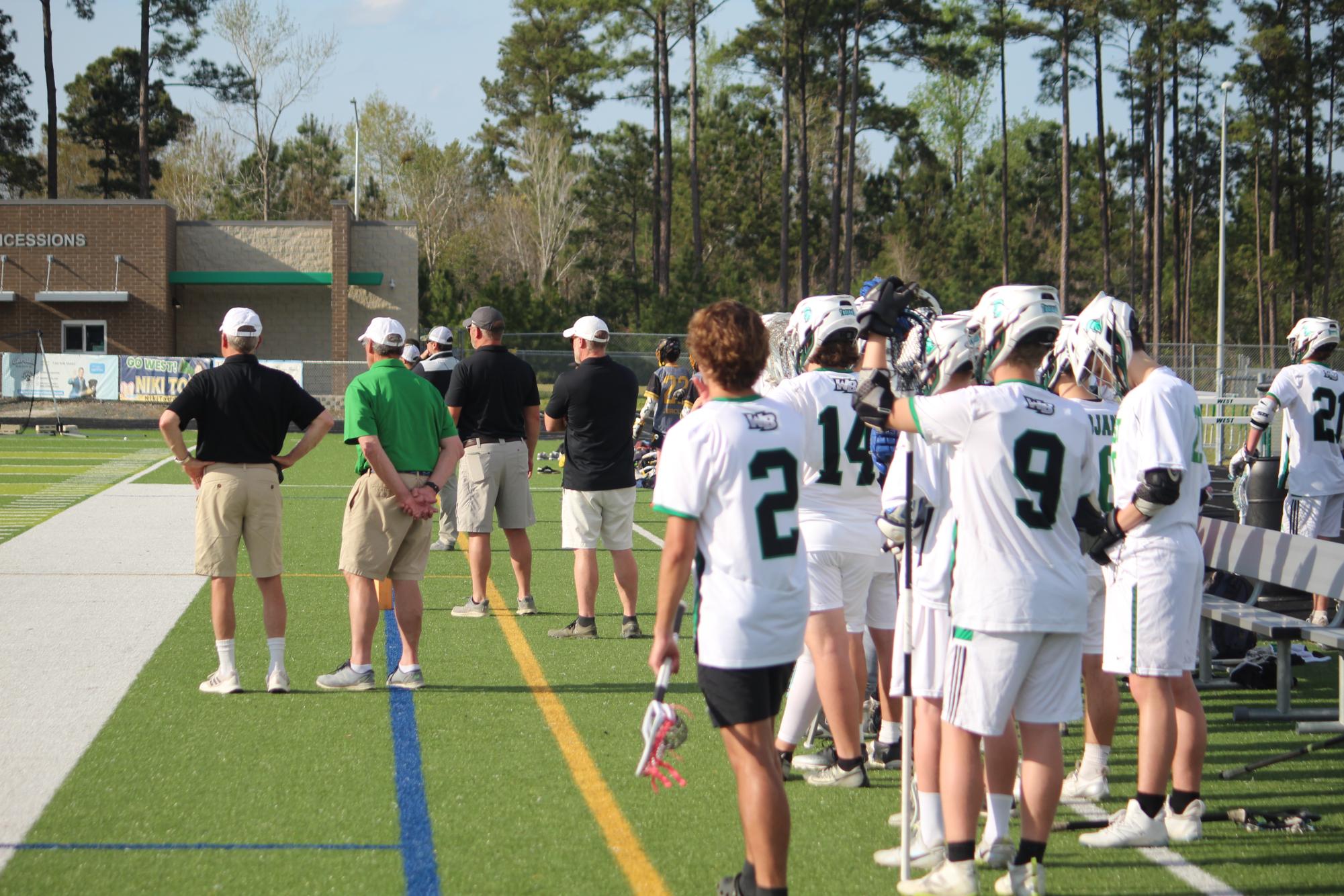 4/1 Varsity Men's Lacrosse West vs. Topsail