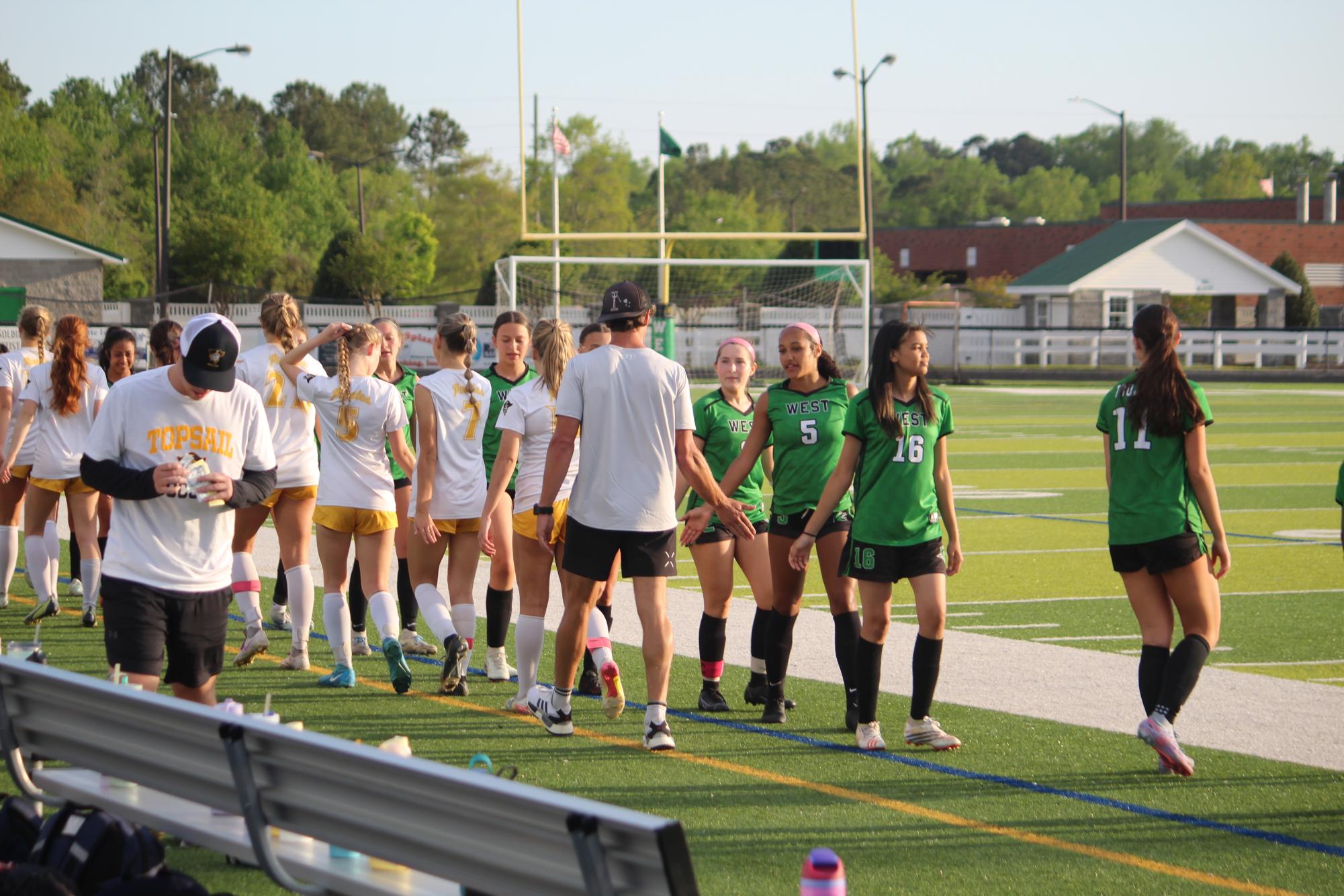 4/16 Varsity Womens Soccer vs. Topsail