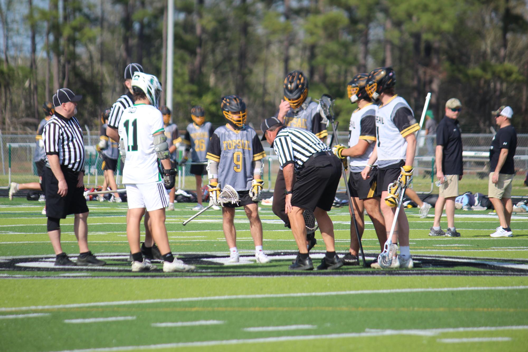 4/1 Varsity Men's Lacrosse West vs. Topsail