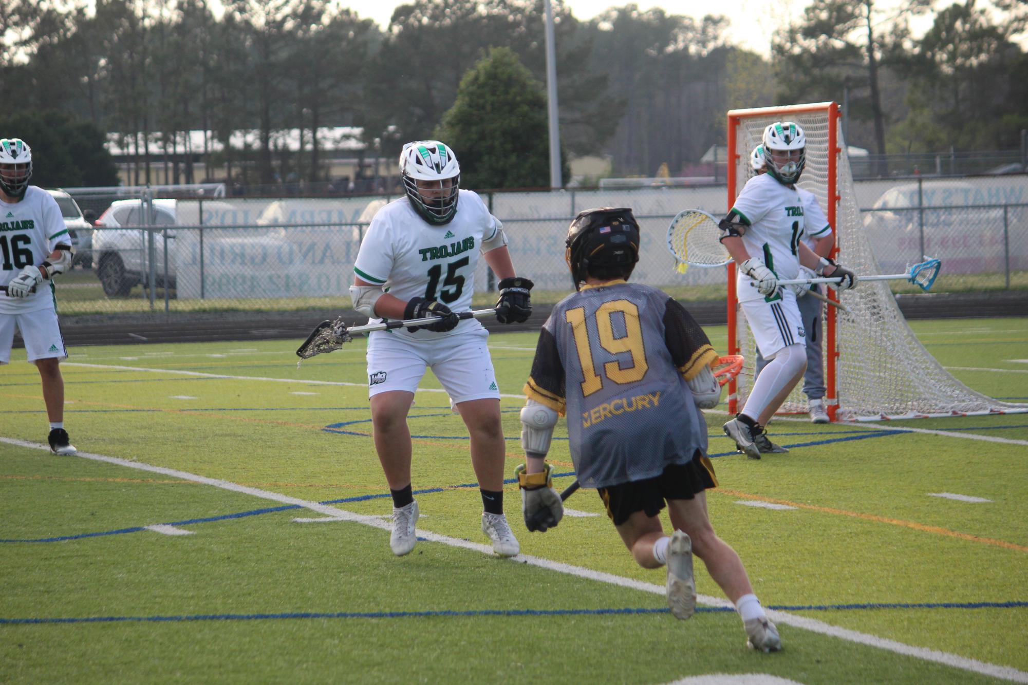 4/1 Varsity Men's Lacrosse West vs. Topsail