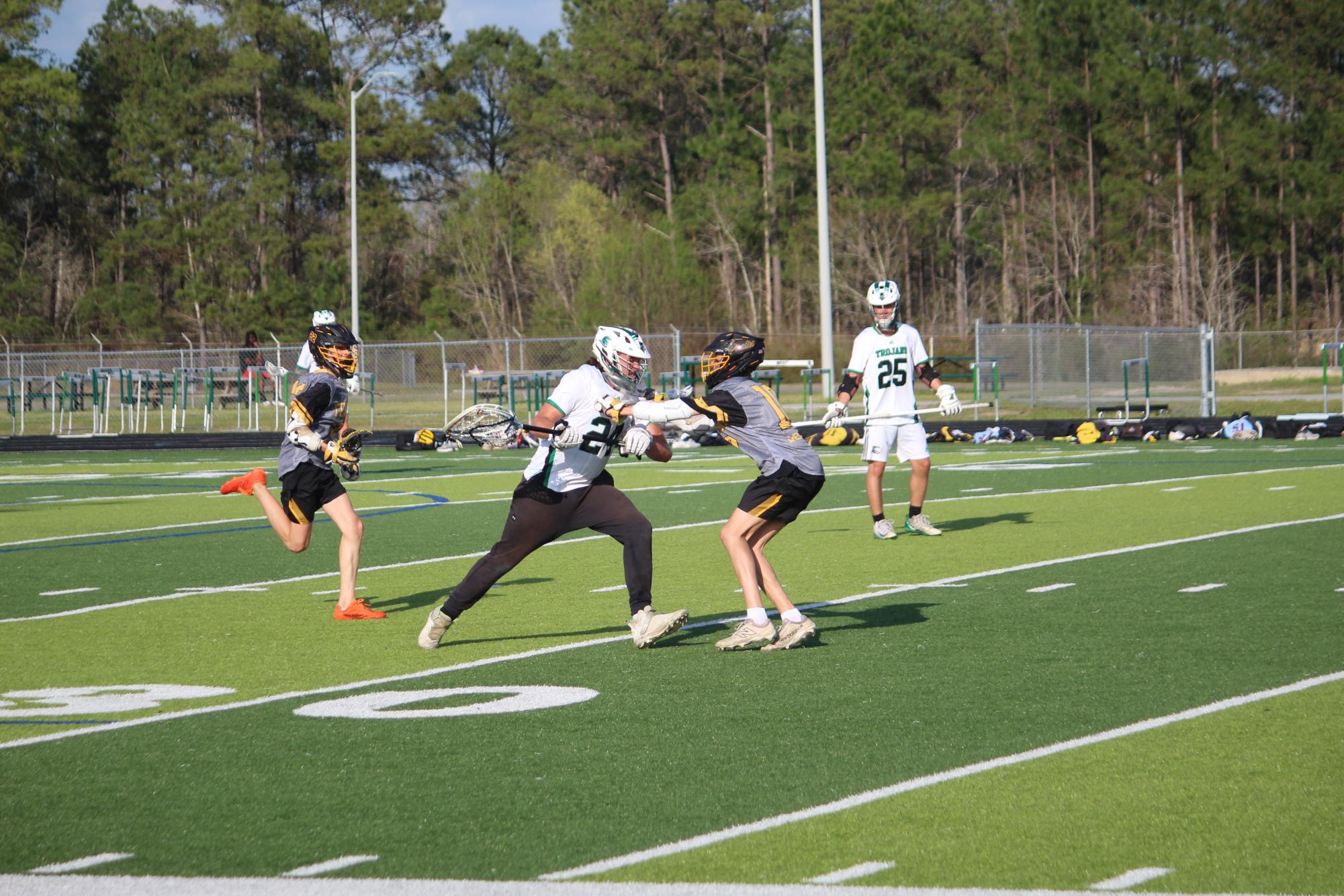 4/1 Varsity Men's Lacrosse West vs. Topsail