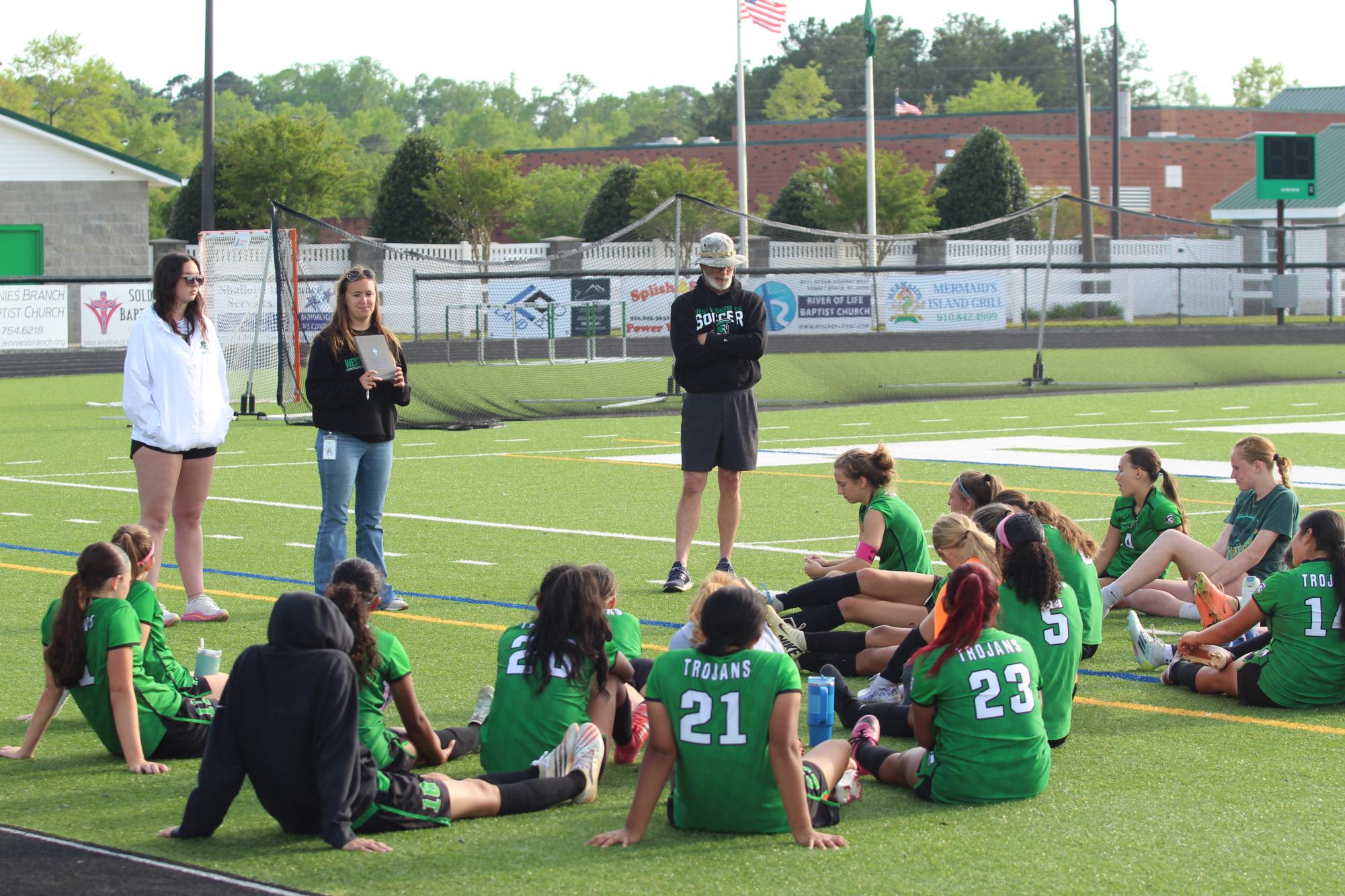 4/16 Varsity Womens Soccer vs. Topsail
