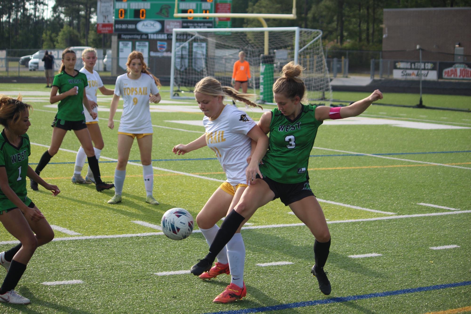 4/16 Varsity Womens Soccer vs. Topsail