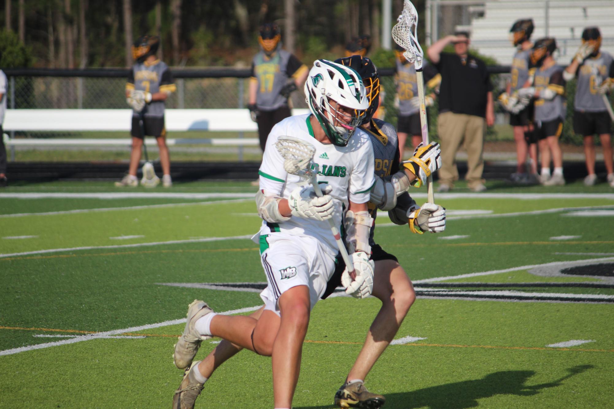 4/1 Varsity Men's Lacrosse West vs. Topsail
