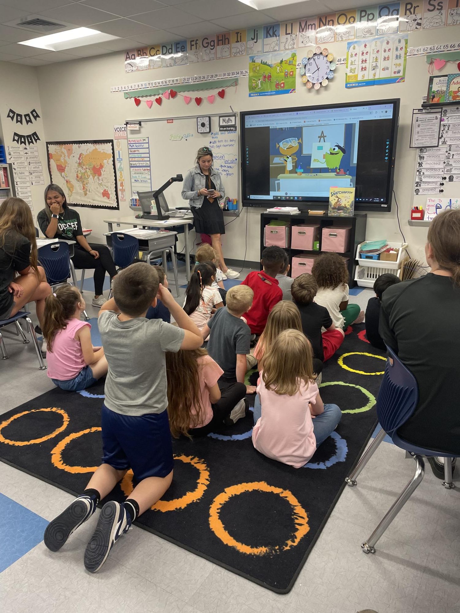 4/7 V Women's Soccer Team heads to Waccamaw Elementary