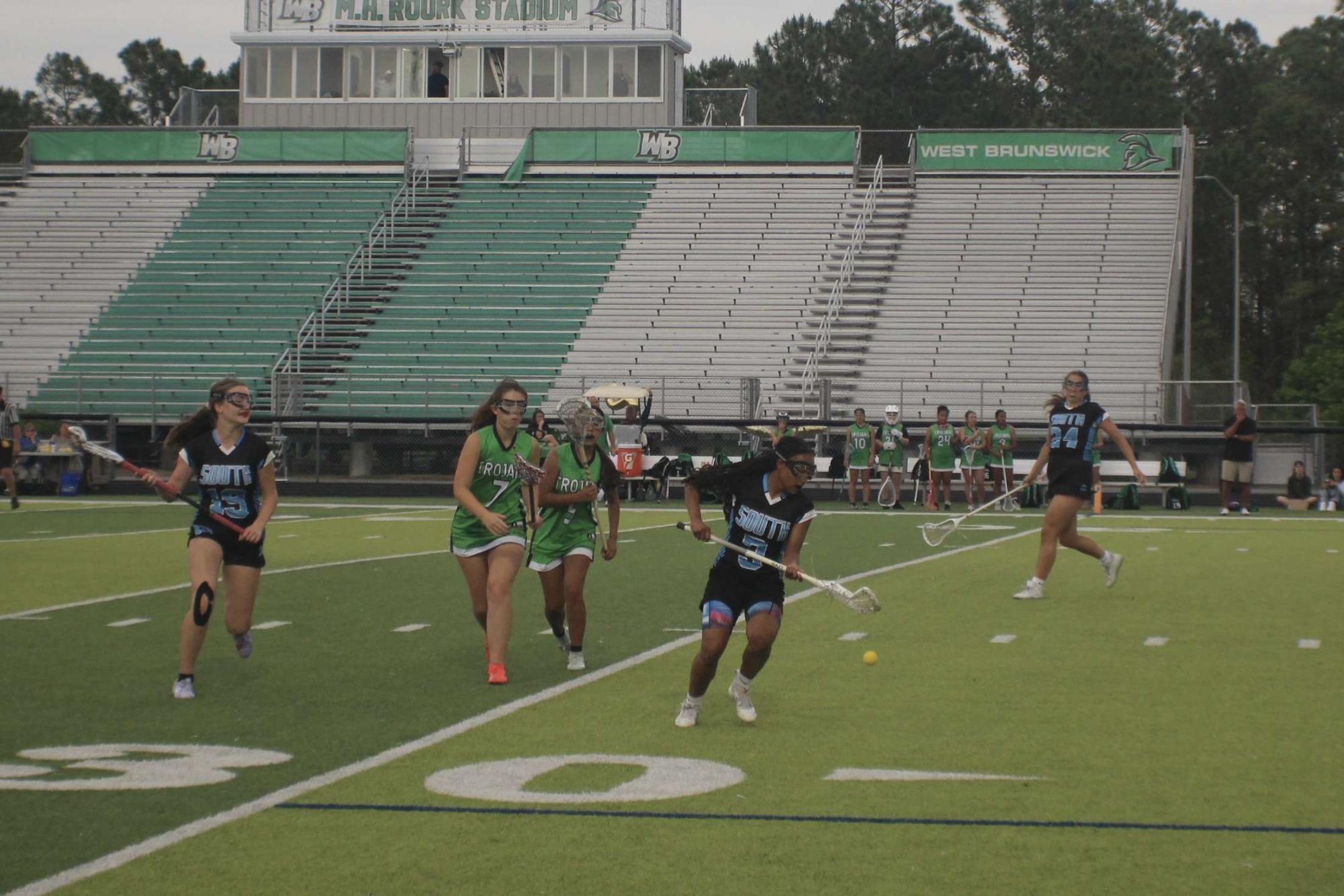 5/7 West Brunswick Women's Lacrosse vs South Brunswick