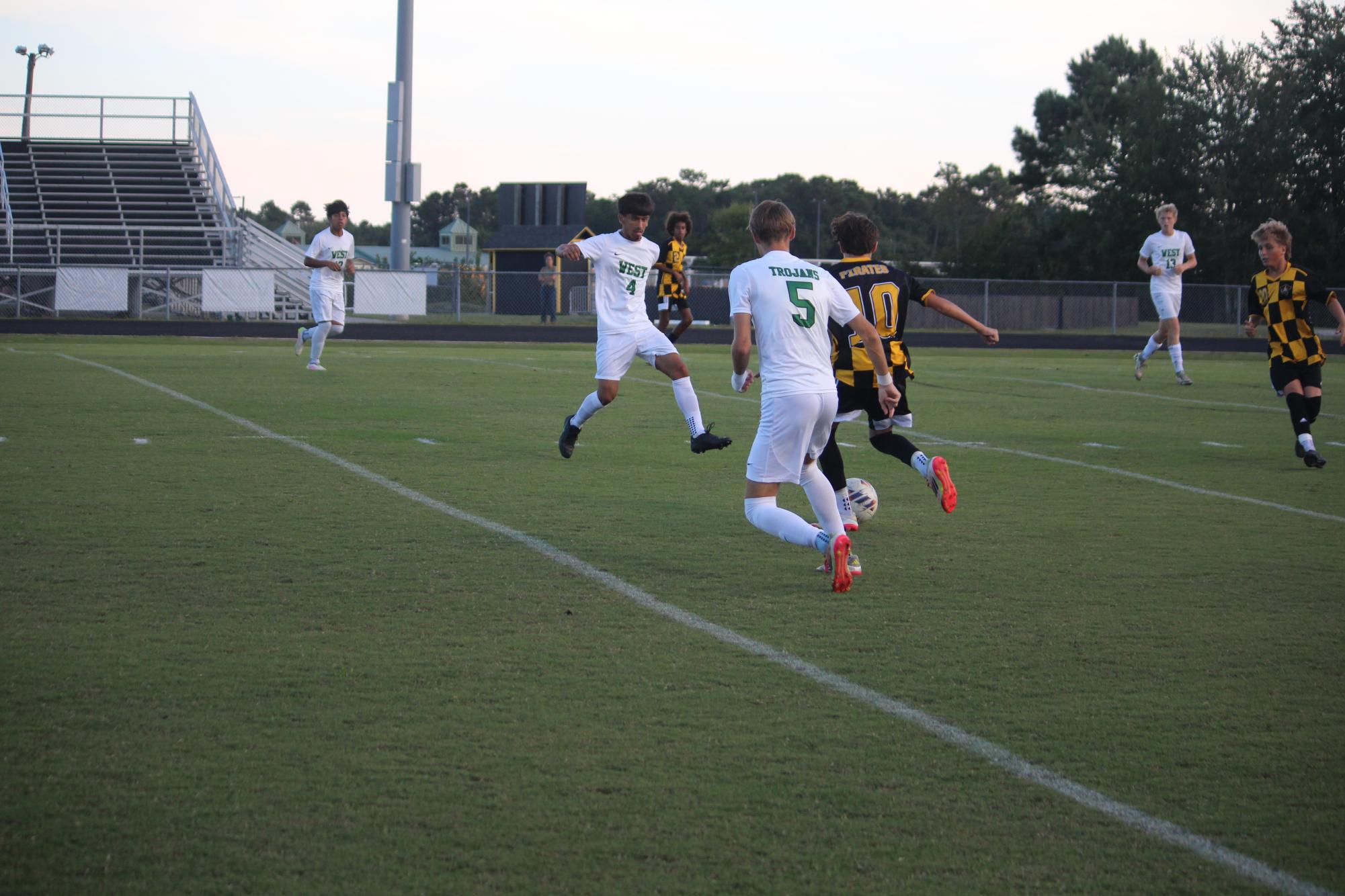 9/25 JV Soccer vs Topsail
