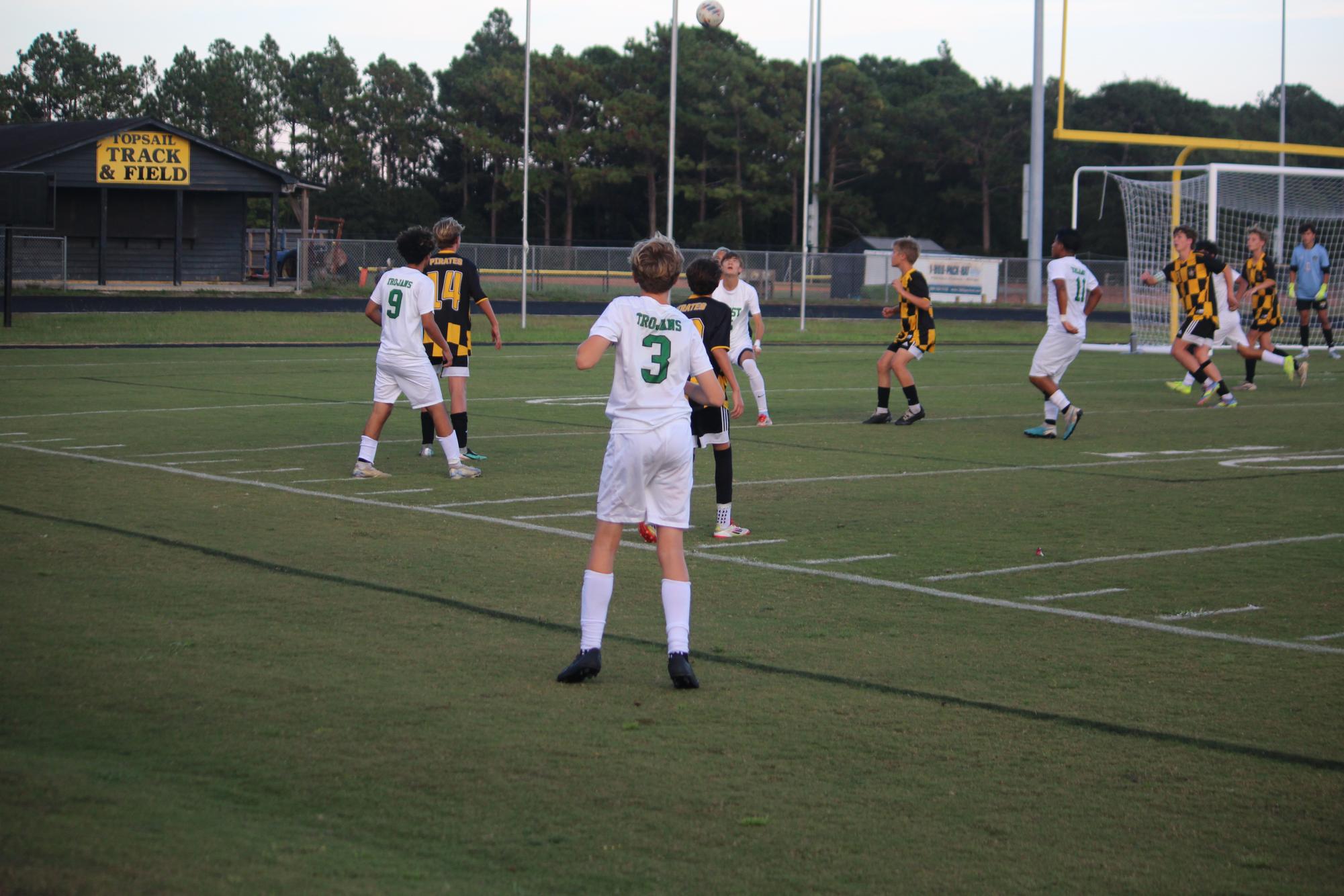 9/25 JV Soccer vs Topsail