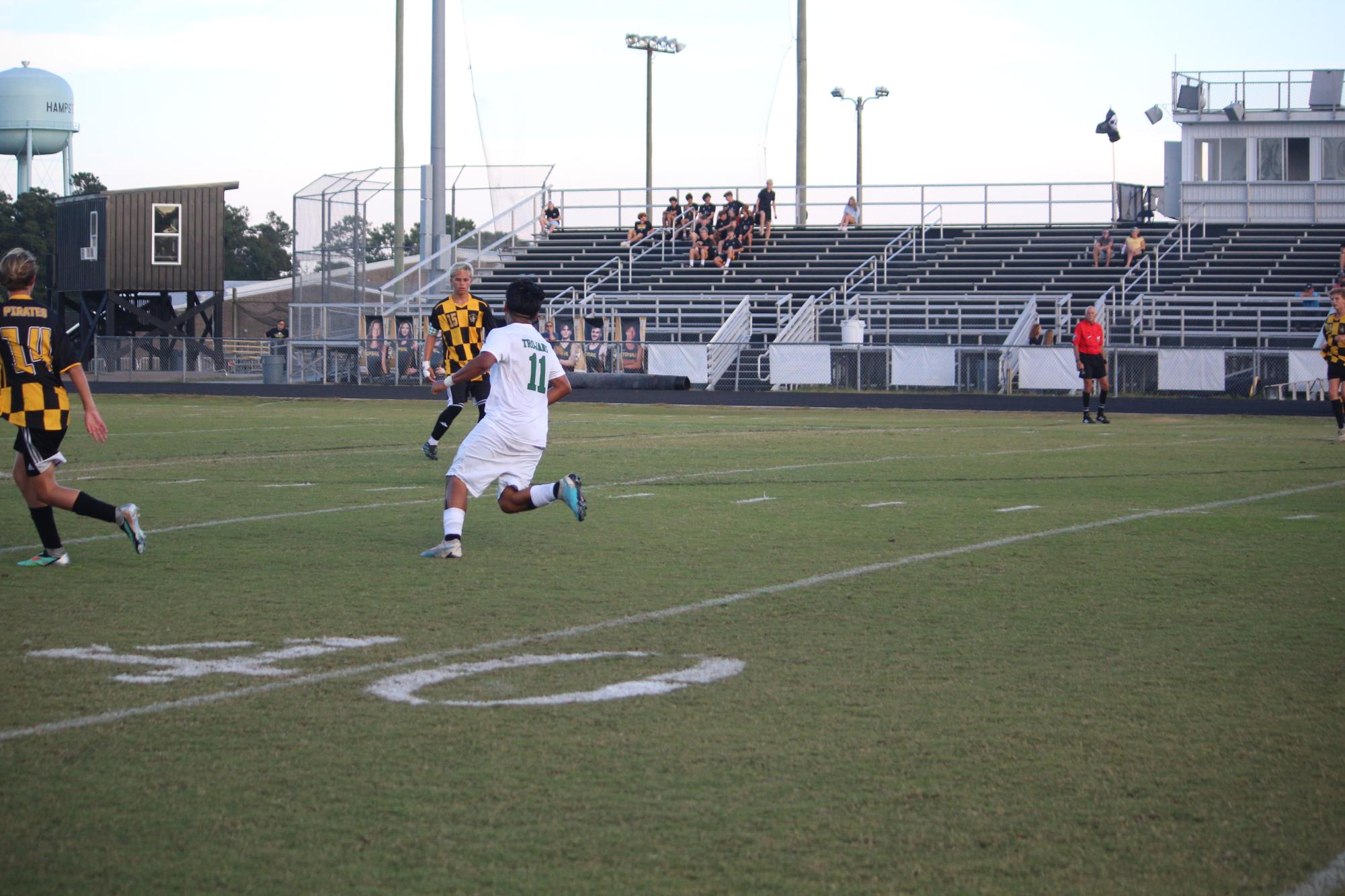 9/25 JV Soccer vs Topsail