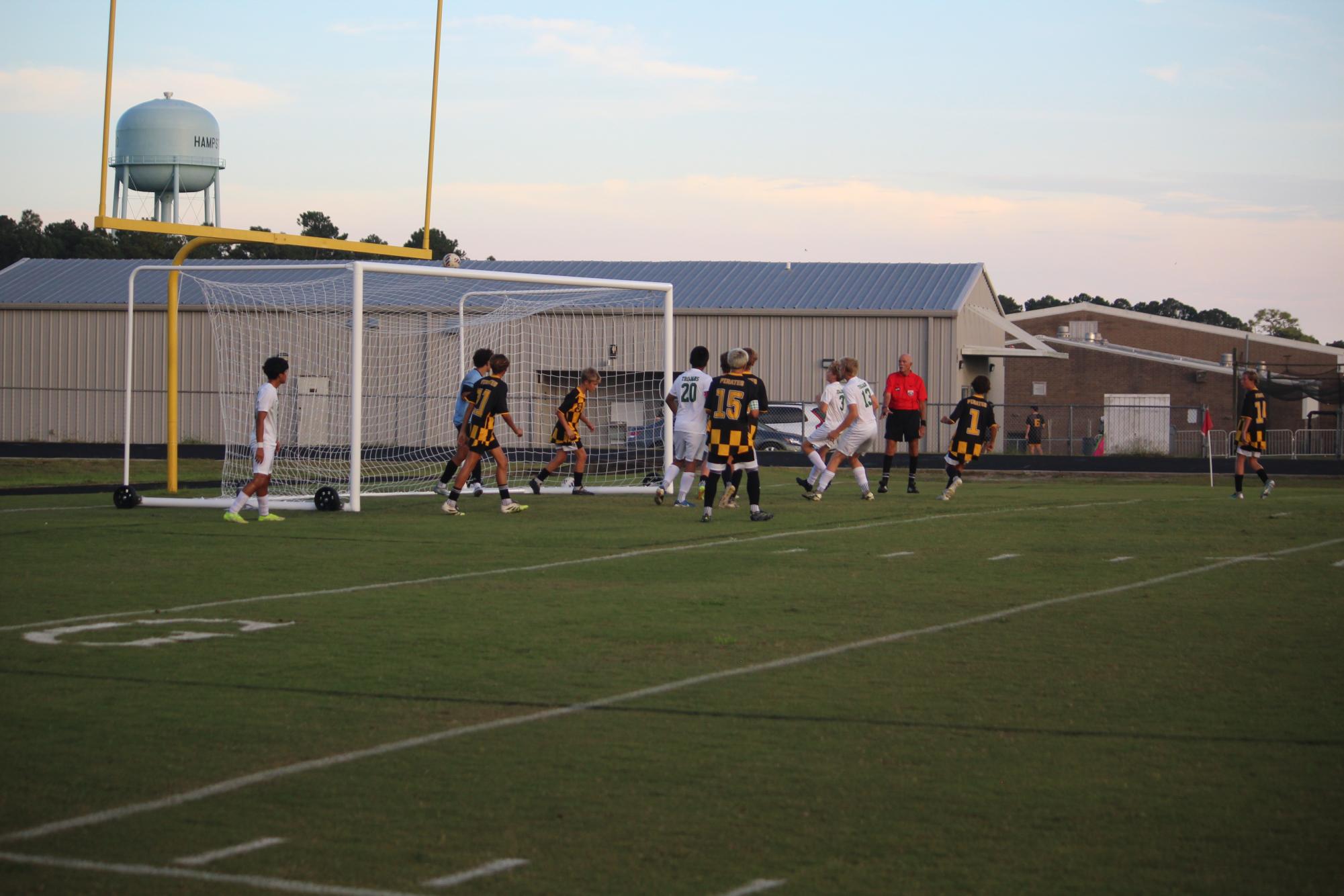 9/25 JV Soccer vs Topsail