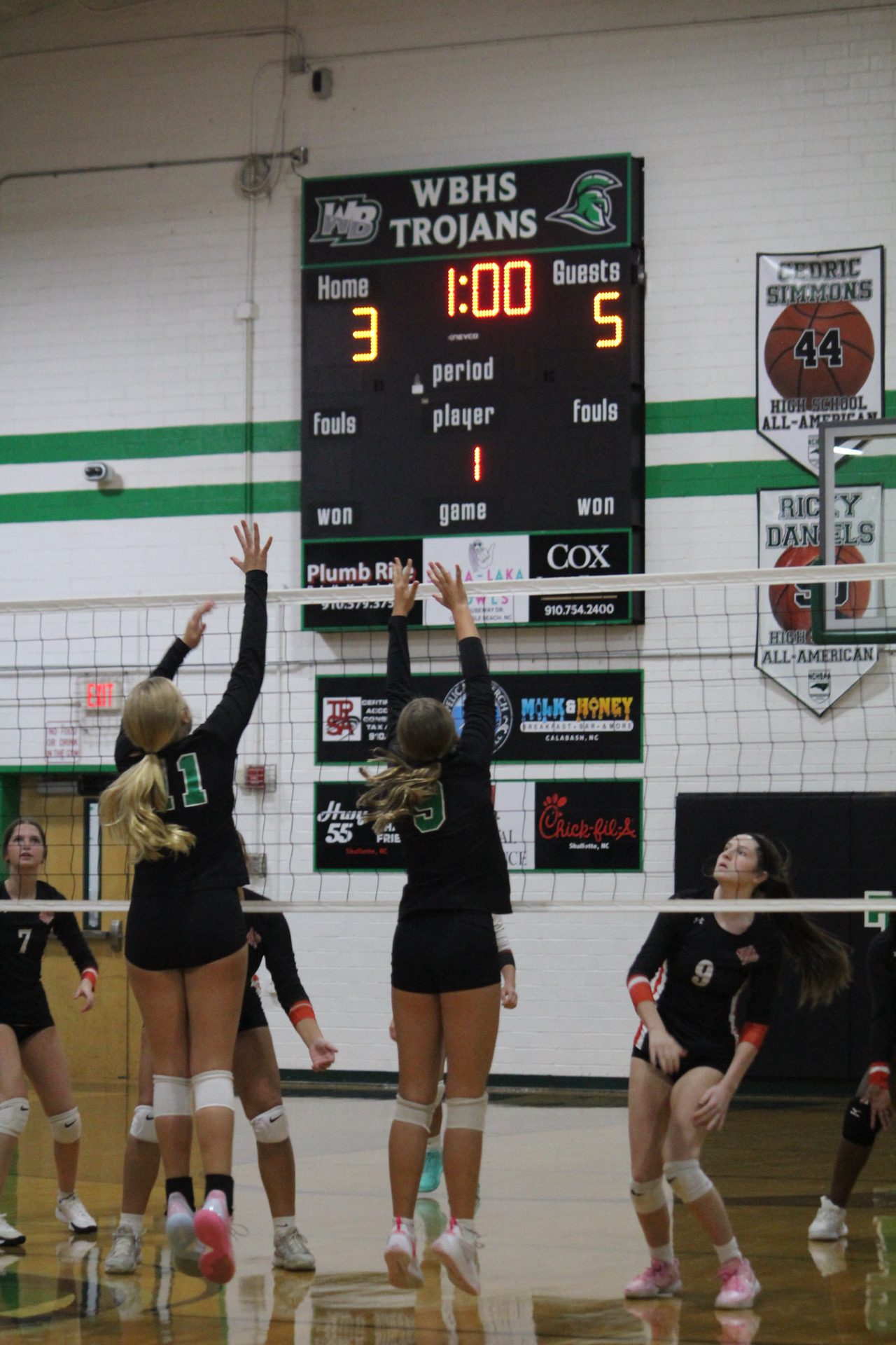 09/30 JV volleyball New Hanover
