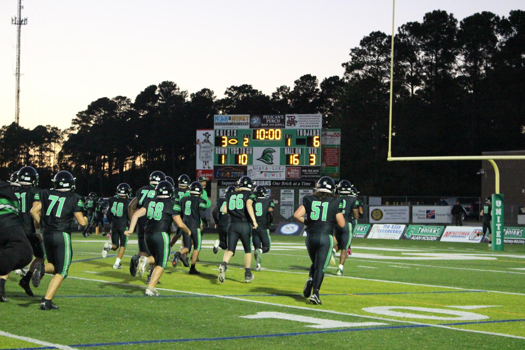 10/16 JV Football vs. Topsail