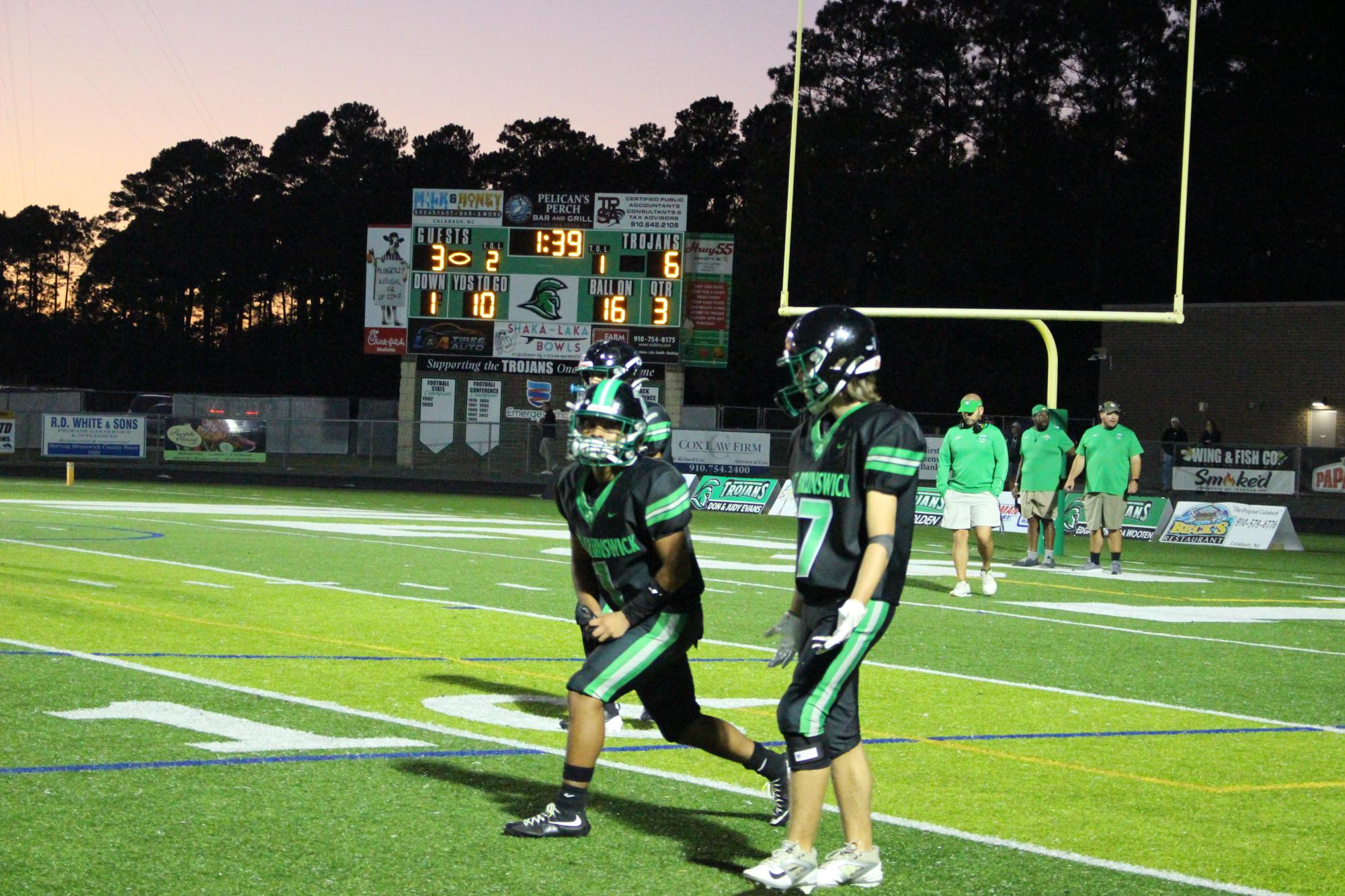 10/16 JV Football vs. Topsail