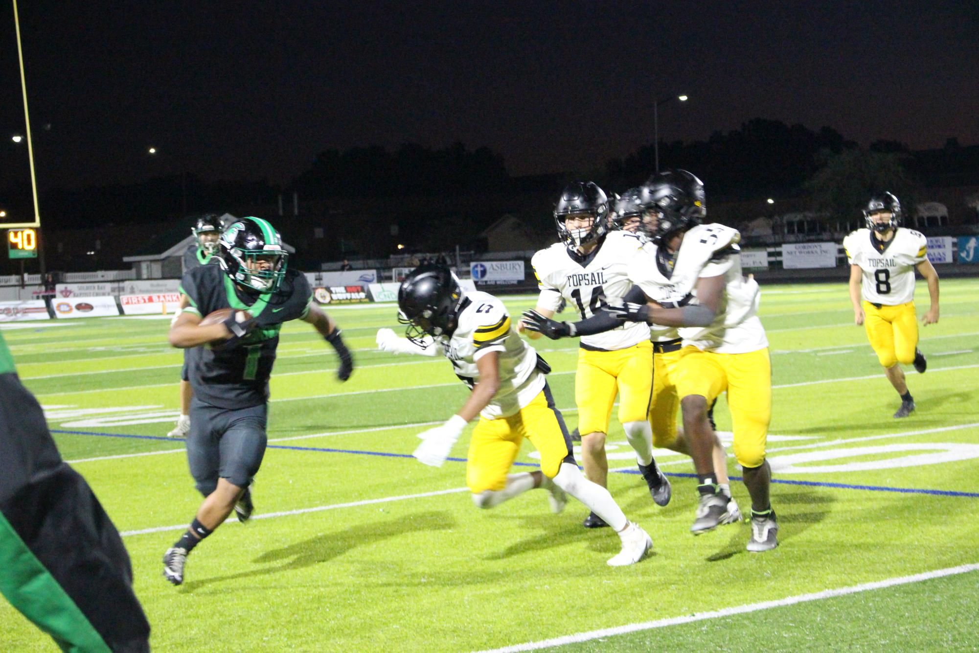 10/16 JV Football vs. Topsail