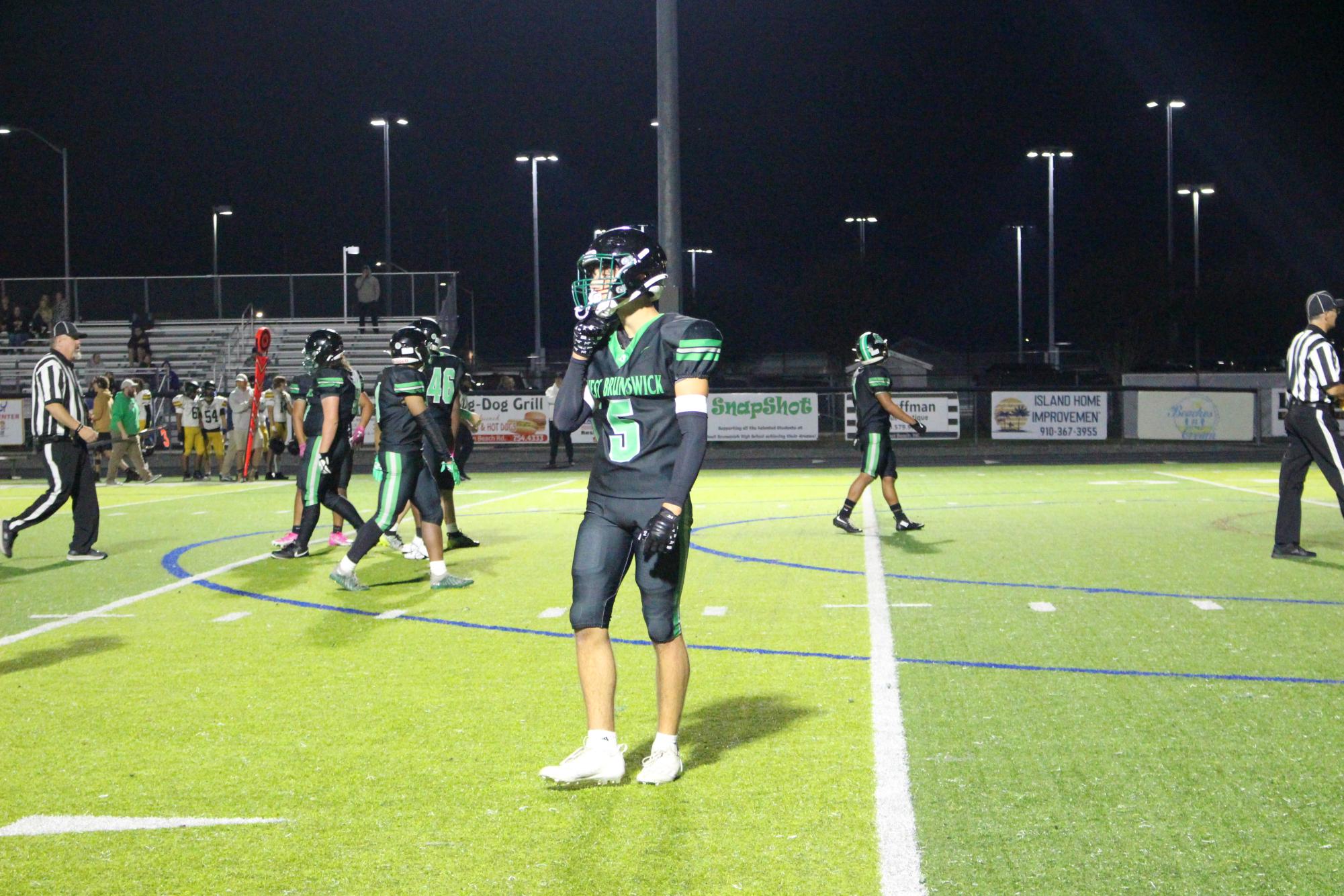 10/16 JV Football vs. Topsail