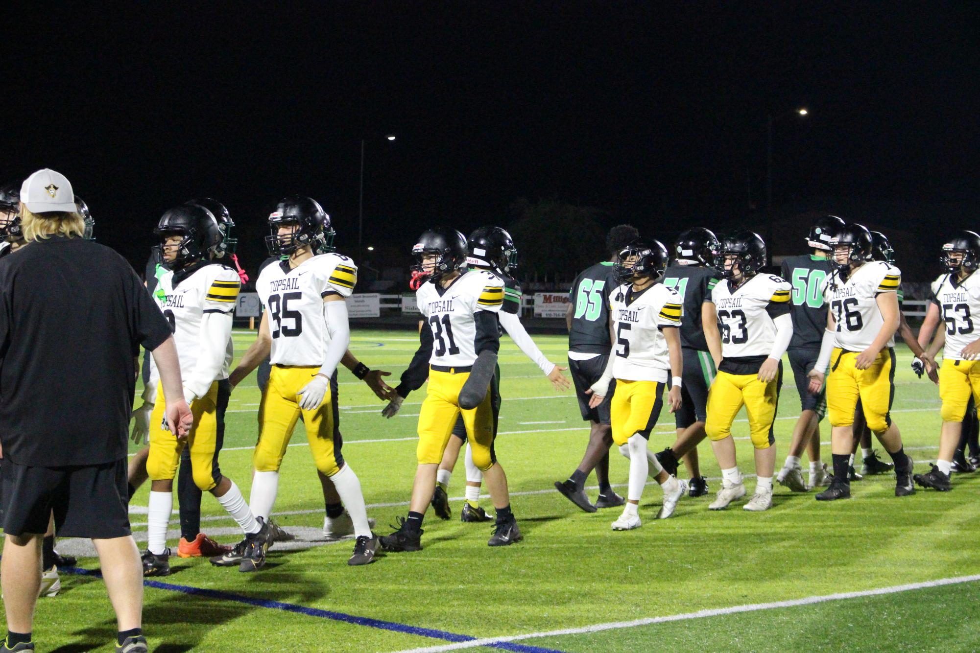 10/16 JV Football vs. Topsail