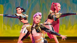 The main girls of Kpop Demon Hunters.