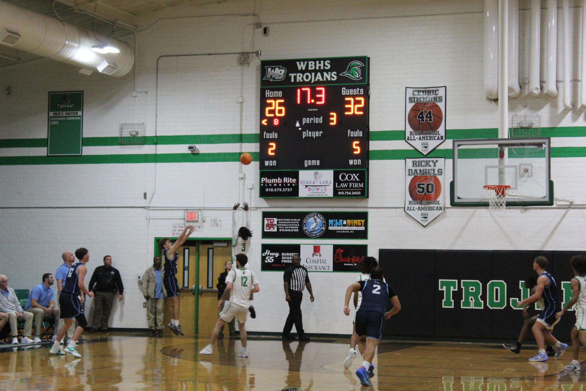 12/4 Men's Varsity Basketball vs Cape Fear Academy