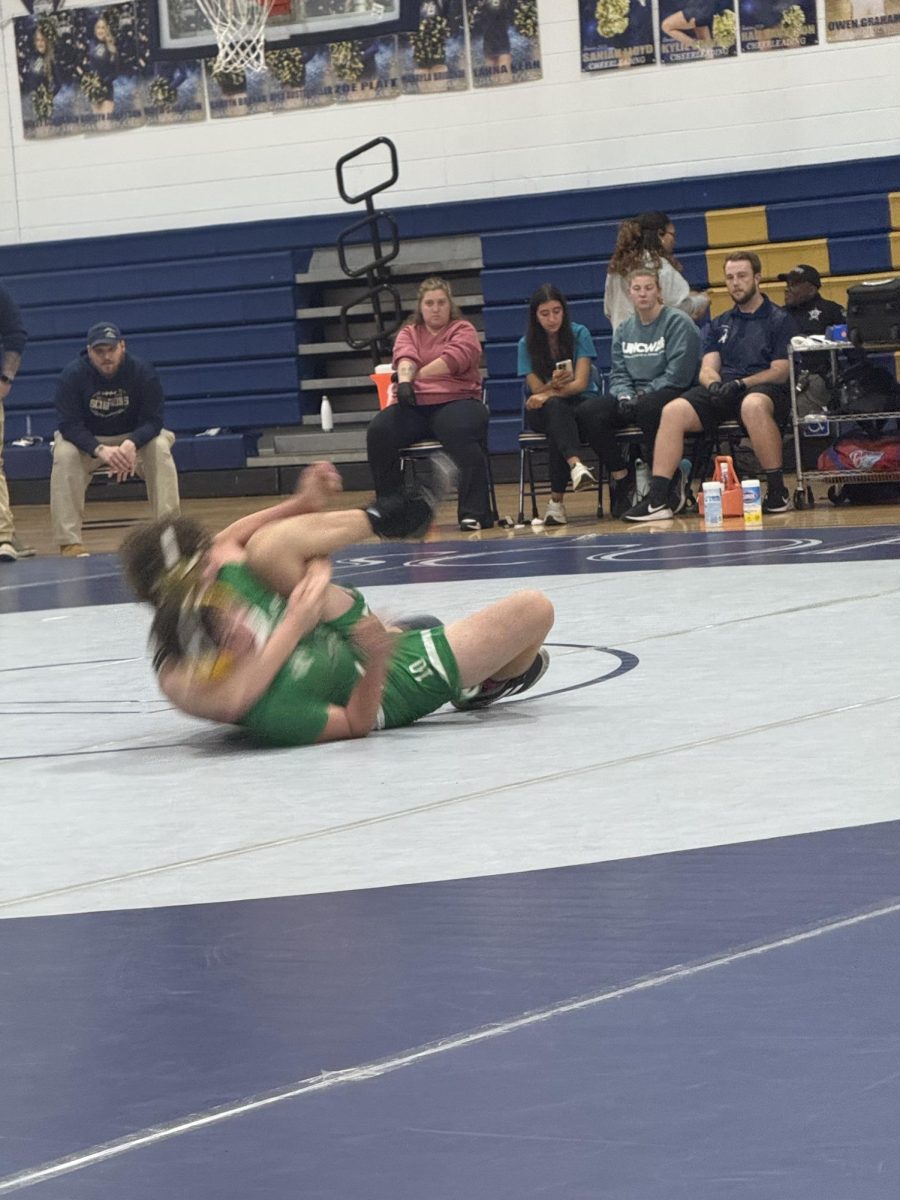 varsity player battling opponent. 