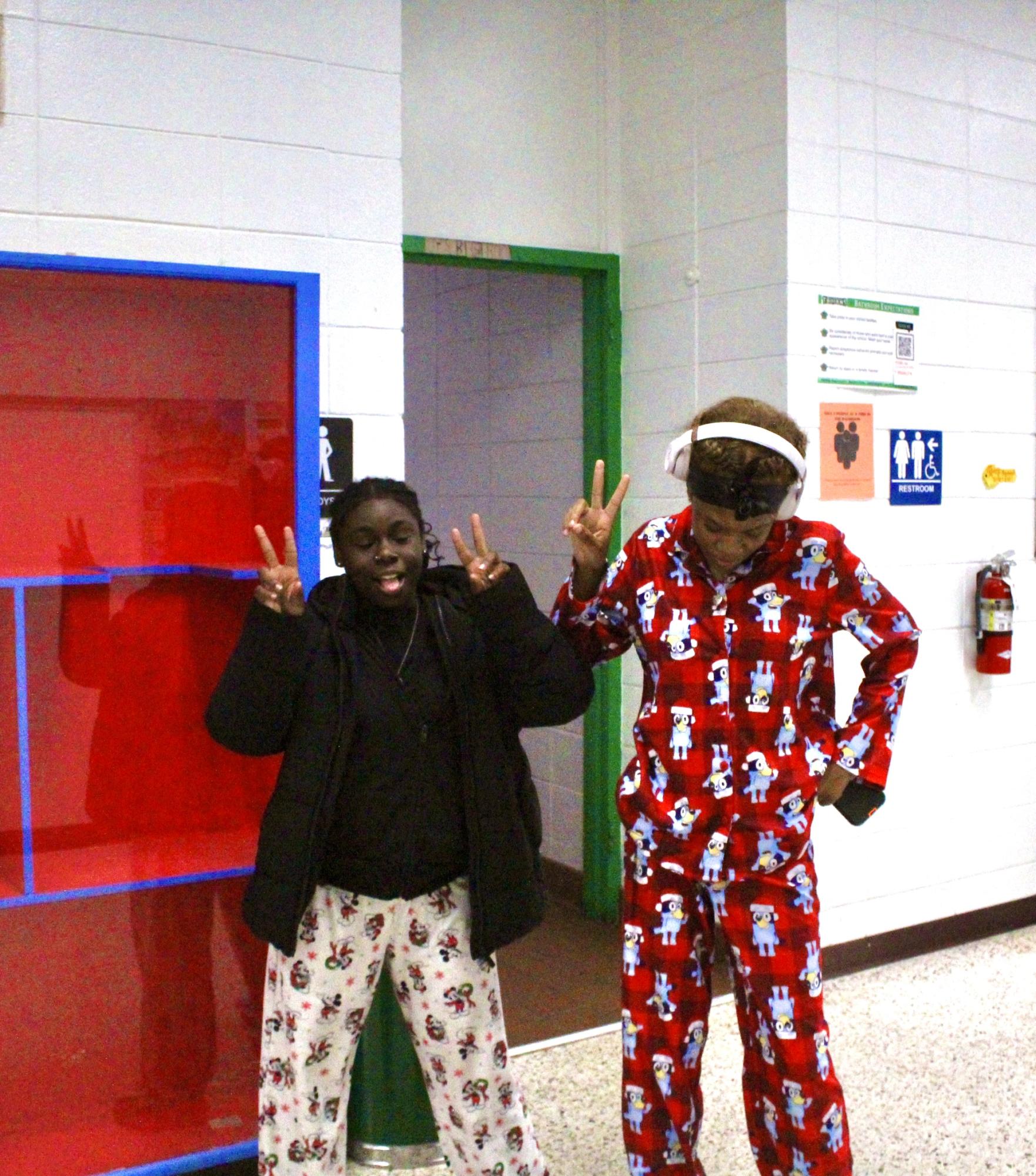 12/8 Pajama day spirit week