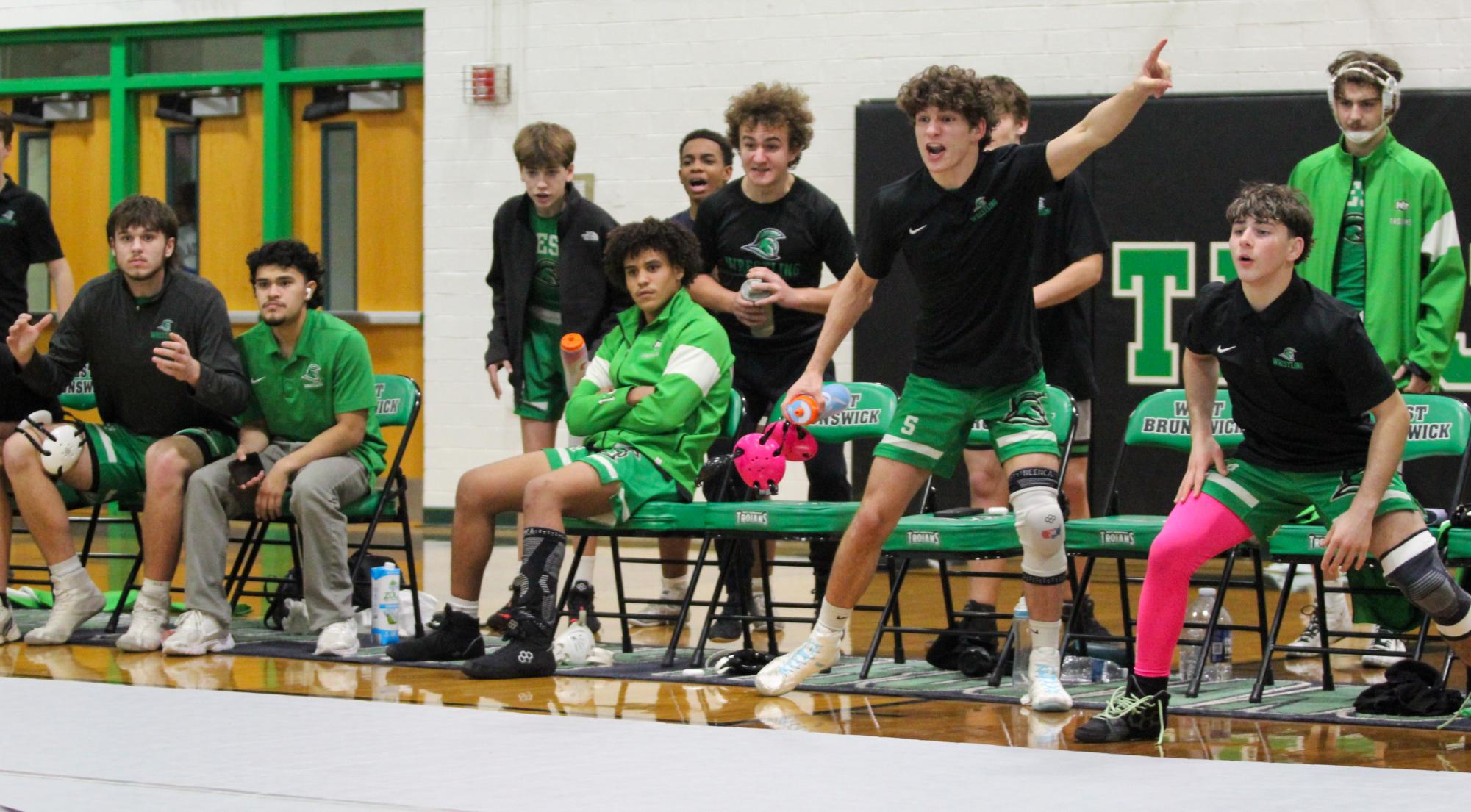 1/7 Wrestling vs Laney Buccaneers