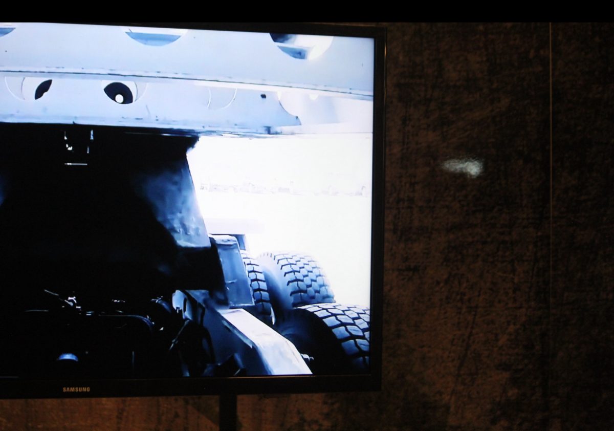 Screen that simulates a a forwarder.