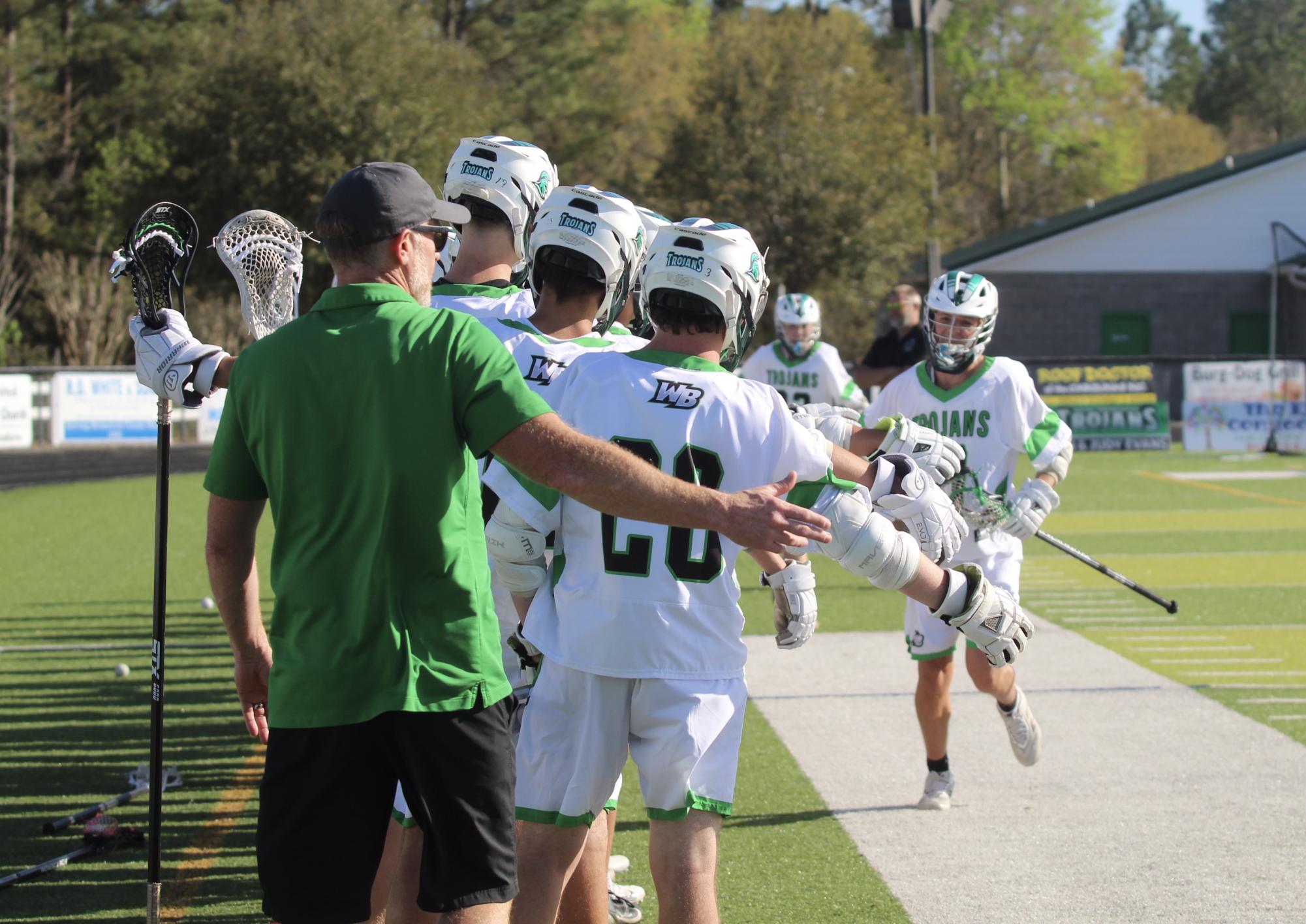 3/31 Men's Lacrosse: Topsail Defeats West Brunswick