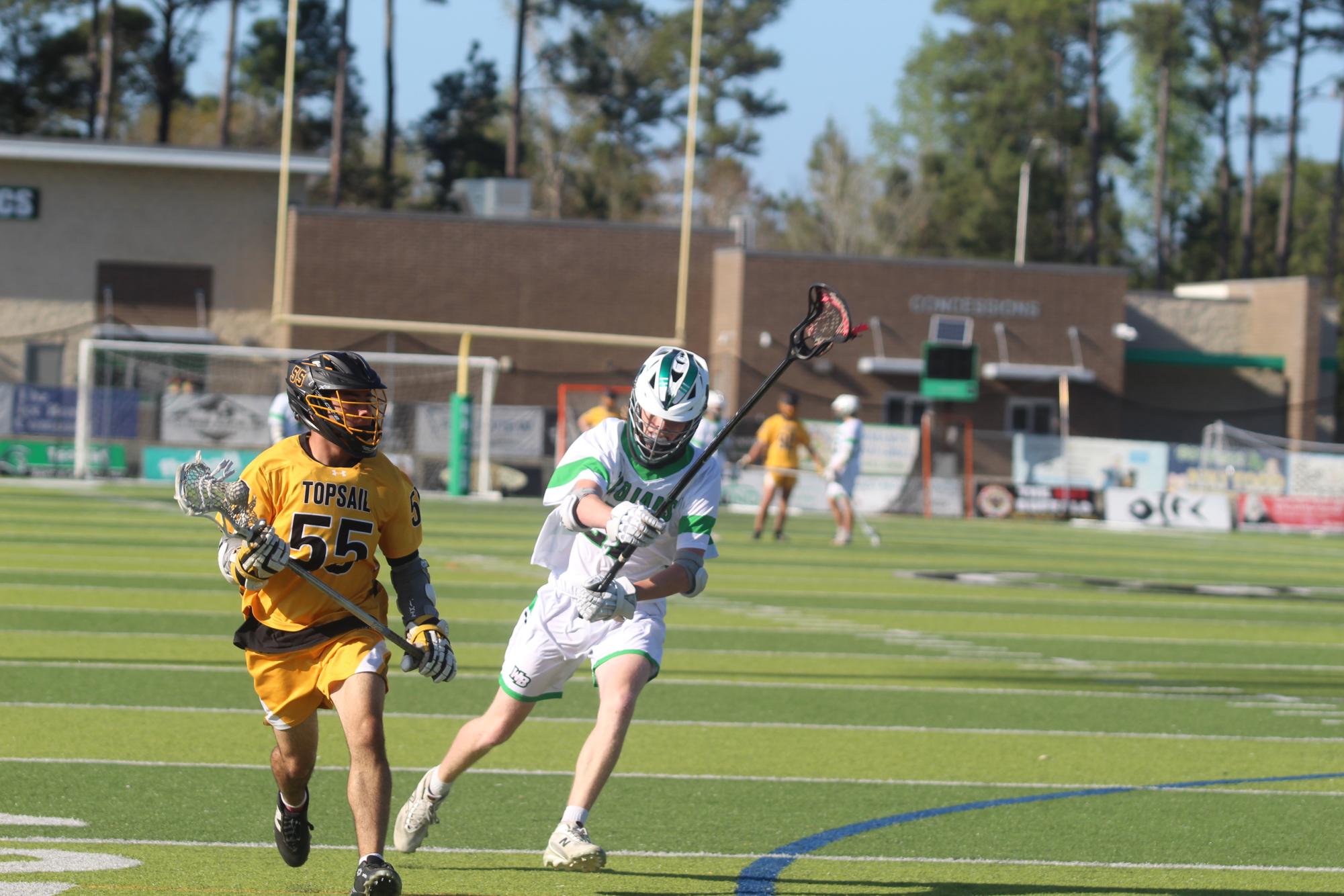 3/31 Men's Lacrosse: Topsail Defeats West Brunswick