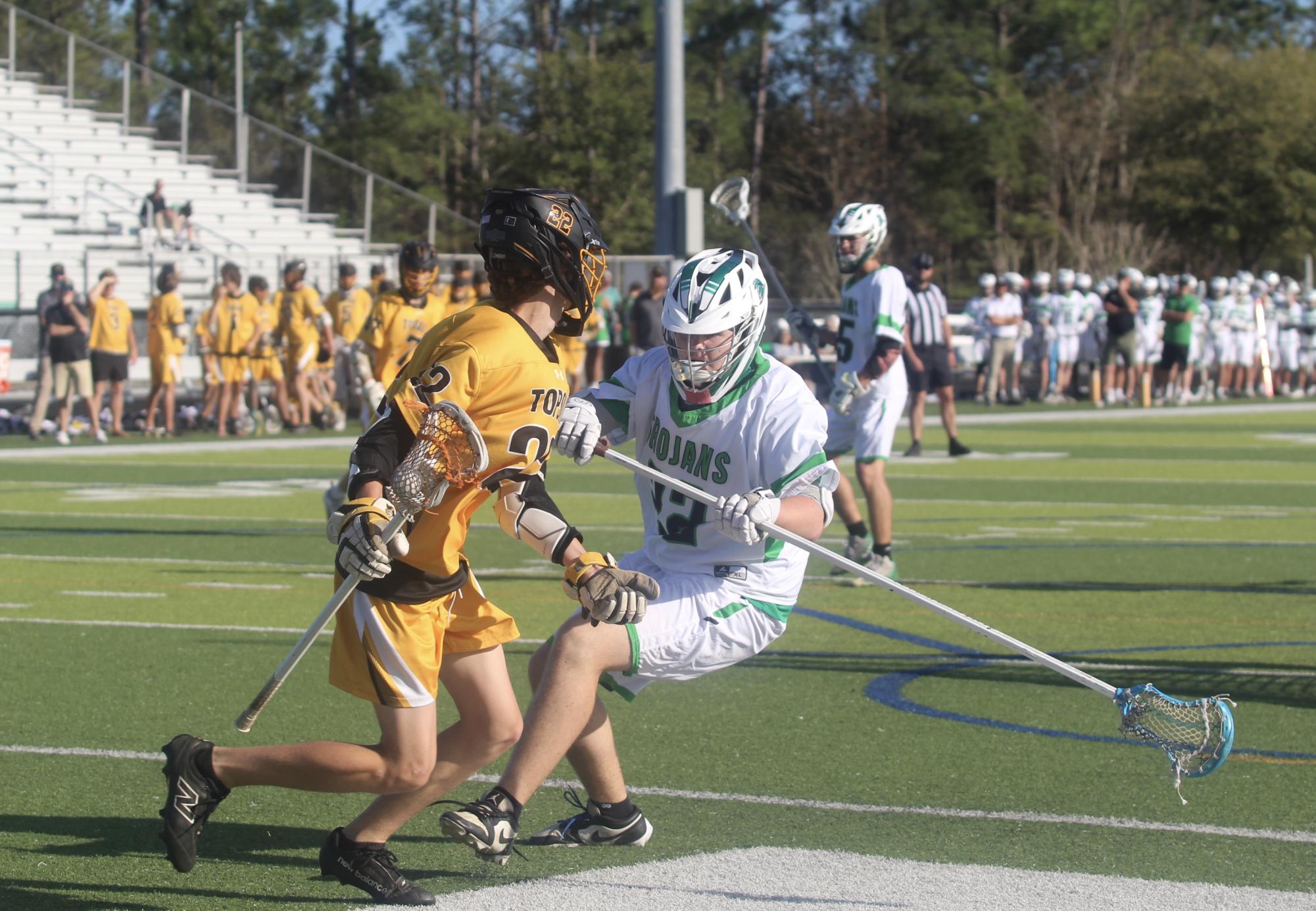 3/31 Men's Lacrosse: Topsail Defeats West Brunswick