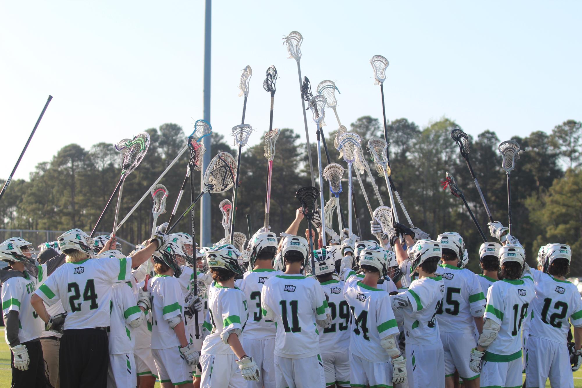 3/31 Men's Lacrosse: Topsail Defeats West Brunswick
